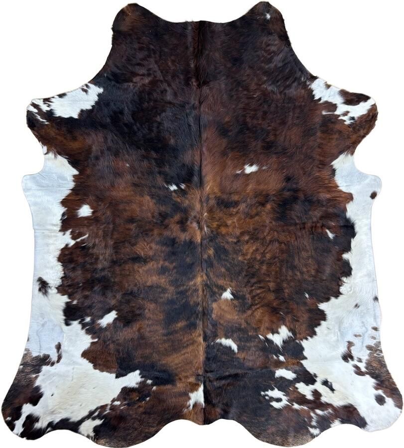 Koeienhuidvloerkleed.nl Koeienhuid Vloerkleed XL (Groot) Wit 239 x 210 cm Koeienkleed Koeienvel Dierenvel Dierenhuid Koehuid Tapijt - Foto 2