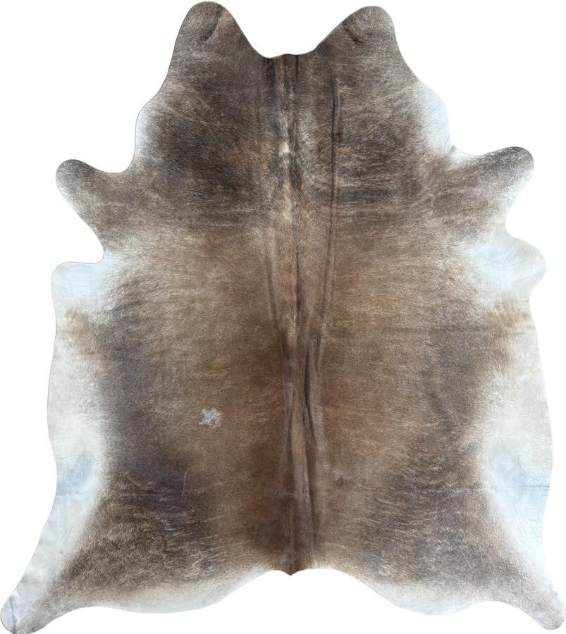 Koeienhuidvloerkleed.nl Koeienhuid Vloerkleed 230 cm x 206 cm Koeienkleed Koeienvel Dierenvel Dierenhuid Tapijt - Foto 2