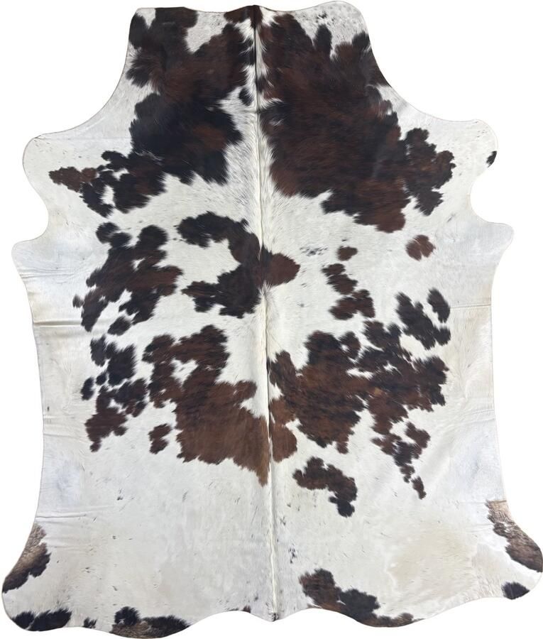 Koeienhuidvloerkleed.nl Koeienhuid Vloerkleed 231 cm x 196 cm Koeienkleed Koeienvel Dierenvel Dierenhuid Tapijt - Foto 2