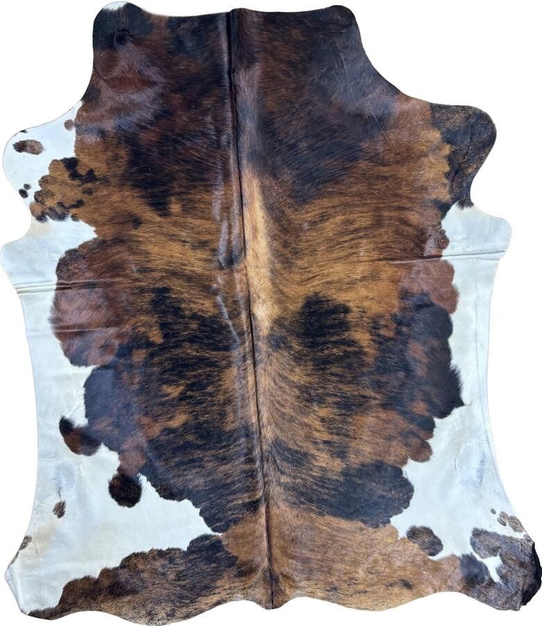 Koeienhuidvloerkleed.nl Koeienhuid Vloerkleed 231 cm x 200 cm Koeienkleed Koeienvel Dierenvel Dierenhuid Tapijt - Foto 2