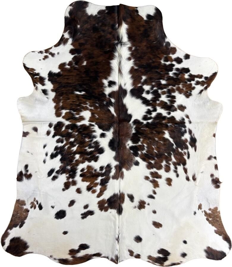 Koeienhuidvloerkleed.nl Koeienhuid Vloerkleed 232 cm x 202 cm Koeienkleed Koeienvel Dierenvel Dierenhuid Tapijt - Foto 2