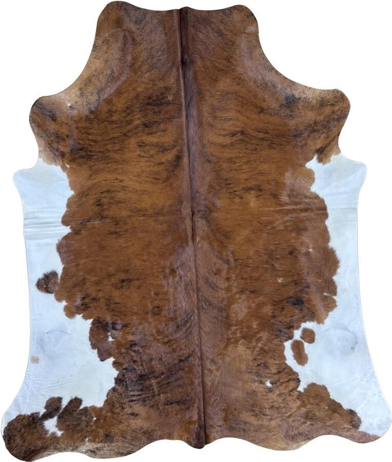 Koeienhuidvloerkleed.nl Koeienhuid Vloerkleed 235 cm x 199 cm Koeienkleed Koeienvel Dierenvel Dierenhuid Tapijt - Foto 2