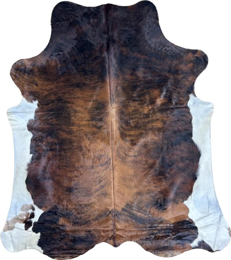 Koeienhuidvloerkleed.nl Koeienhuid Vloerkleed 238 cm x 212 cm Koeienkleed Koeienvel Dierenvel Dierenhuid Tapijt - Foto 2
