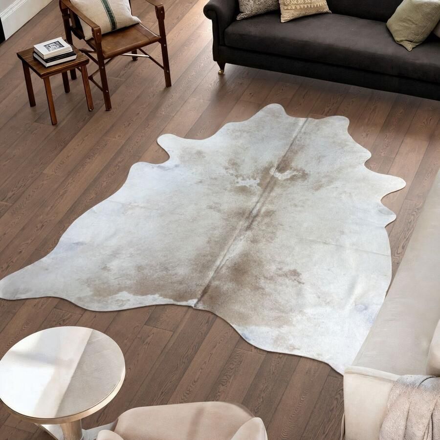 Koeienhuidvloerkleed.nl Koeienhuid Vloerkleed 239 cm x 216 cm Koeienkleed Koeienvel Dierenvel Dierenhuid Tapijt