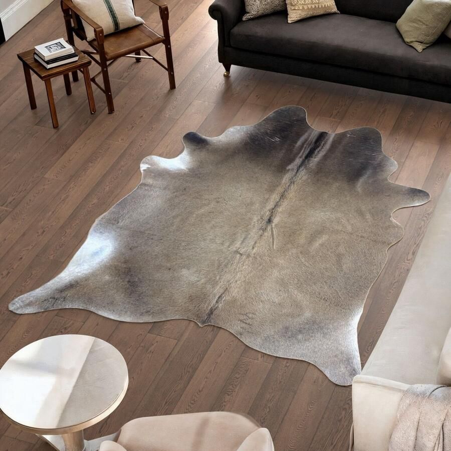 Koeienhuidvloerkleed.nl Koeienhuid Vloerkleed 243 cm x 192 cm Koeienkleed Koeienvel Dierenvel Dierenhuid Tapijt