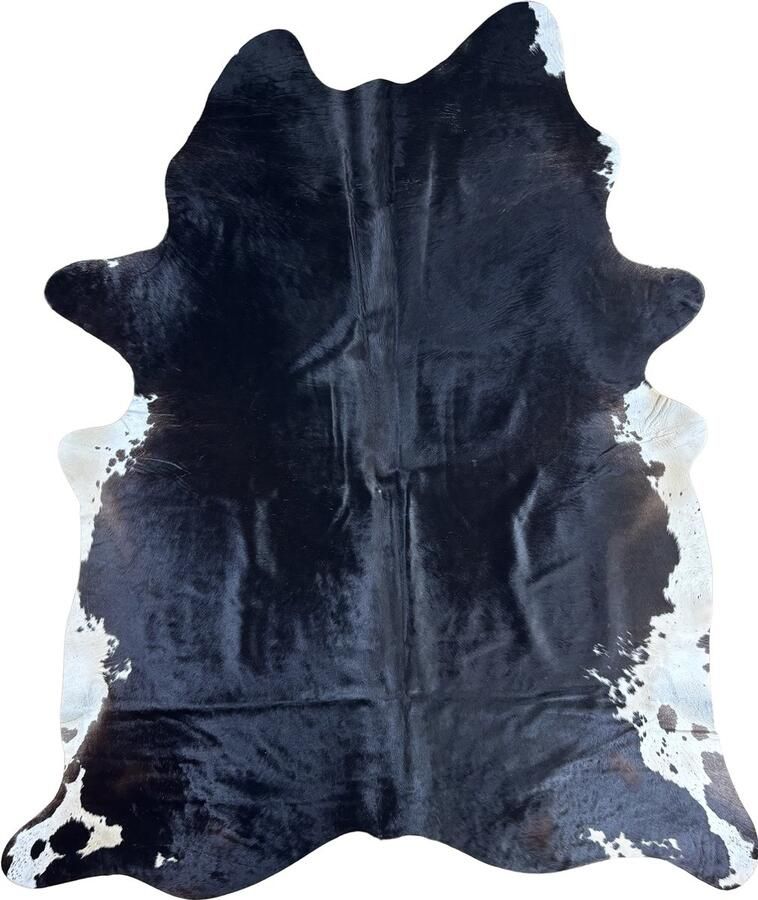 Koeienhuidvloerkleed.nl Koeienhuid Vloerkleed 244 cm x 205 cm Koeienkleed Koeienvel Dierenvel Dierenhuid Tapijt - Foto 2