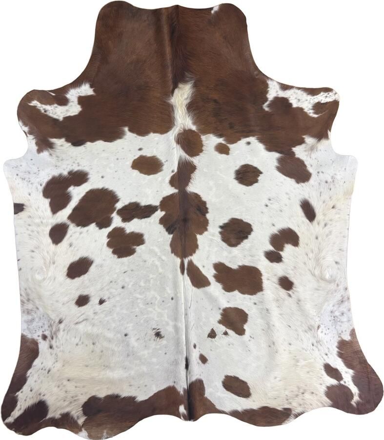 Koeienhuidvloerkleed.nl Koeienhuid Vloerkleed Grijs 219 x 182 cm Koeienkleed Koeienvel Dierenvel Dierenhuid Koehuid Tapijt - Foto 3