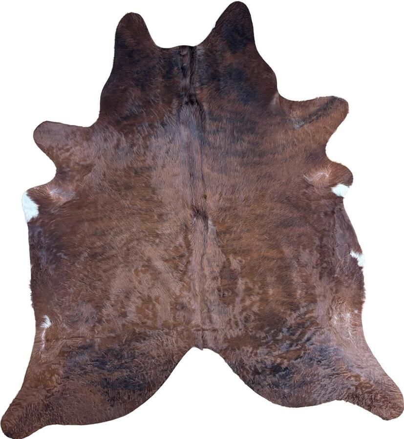 Koeienhuidvloerkleed.nl Koeienhuid Vloerkleed 244 cm x 224 cm Koeienkleed Koeienvel Dierenvel Dierenhuid Tapijt - Foto 2