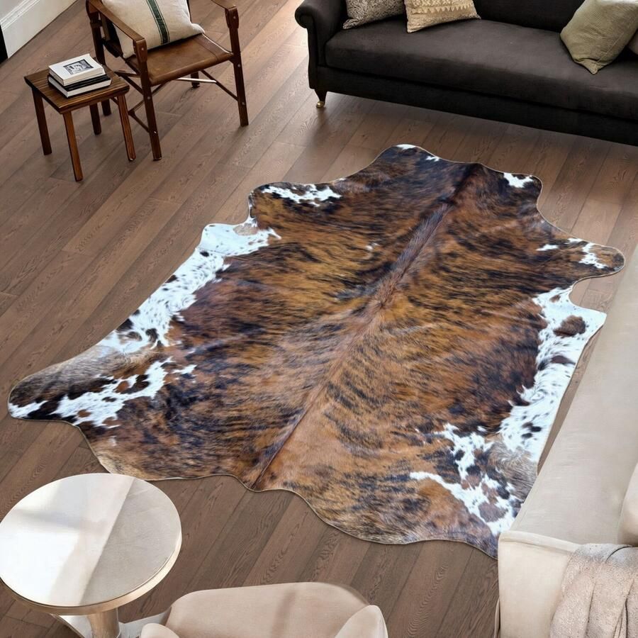 Koeienhuidvloerkleed.nl Koeienhuid Vloerkleed 248 cm x 220 cm Koeienkleed Koeienvel Dierenvel Dierenhuid Tapijt