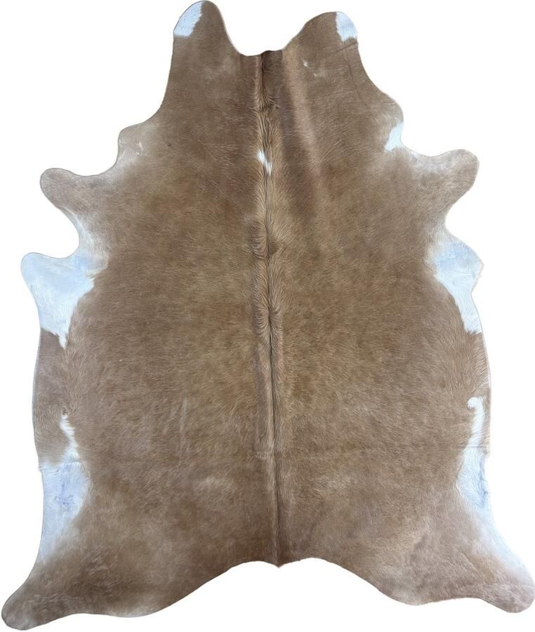 Koeienhuidvloerkleed.nl Koeienhuid Vloerkleed 249 cm x 211 cm Koeienkleed Koeienvel Dierenvel Dierenhuid Tapijt - Foto 2