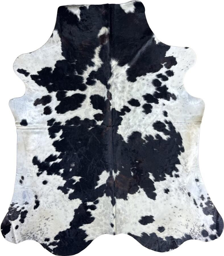 Koeienhuidvloerkleed.nl Koeienhuid Vloerkleed XL (Groot) Beige 227 x 214 cm Koeienkleed Koeienvel Dierenvel Dierenhuid Koehuid Tapijt - Foto 2
