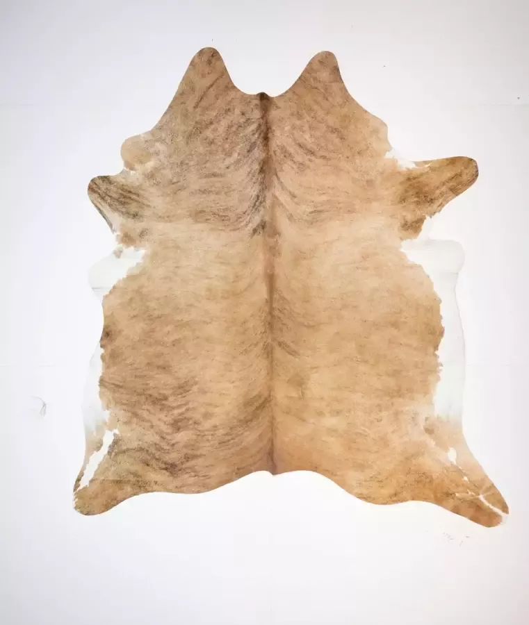 Koelap Koeienhuid Vloerkleed Bruin Brindle 205 x 225 cm 1004384