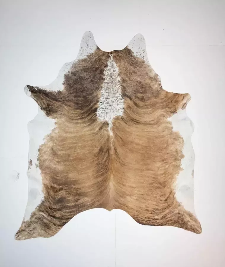 Koelap Koeienhuid Vloerkleed Bruin Brindle 205 x 230 cm 1004030