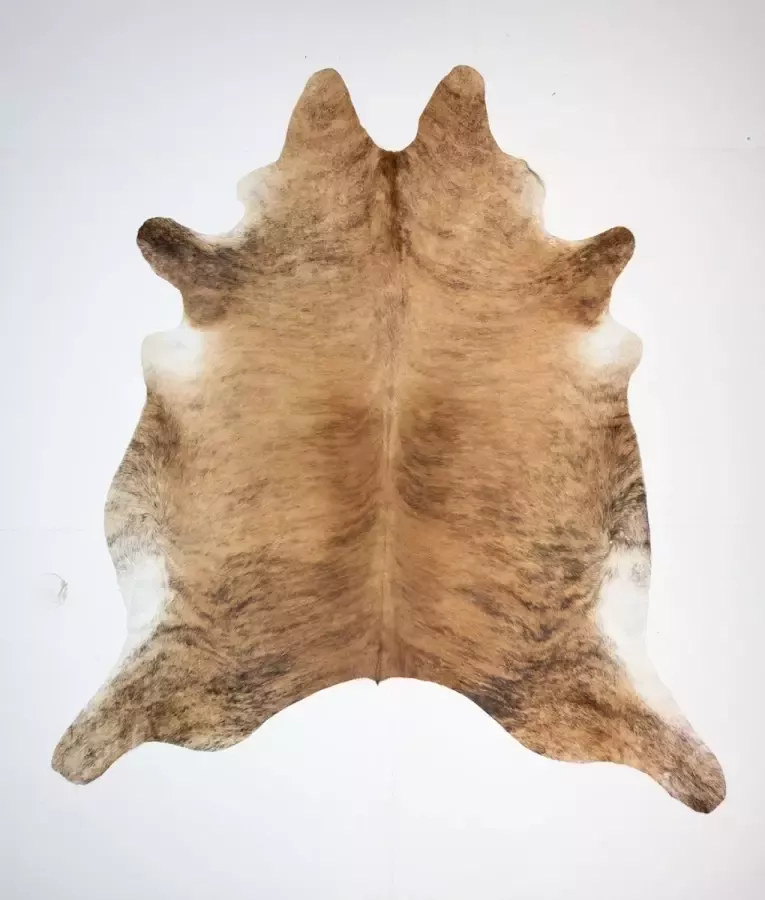 Koelap Koeienhuid Vloerkleed Bruin Brindle 215 x 245 cm 1004618