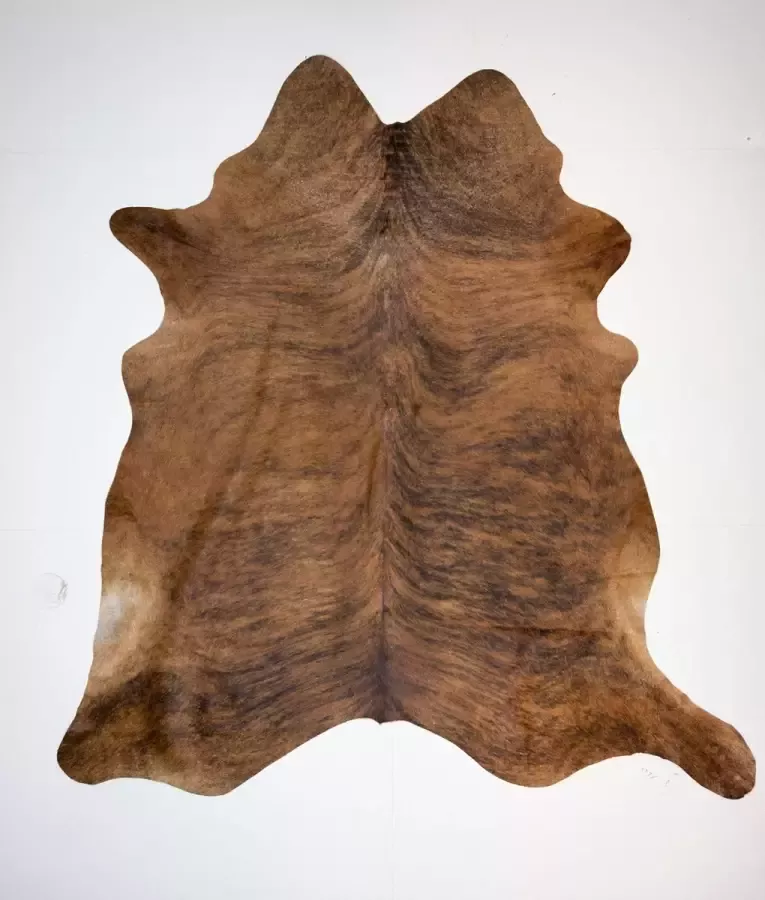 Koelap Koeienhuid Vloerkleed Bruin Brindle 225 x 240 cm 1004620