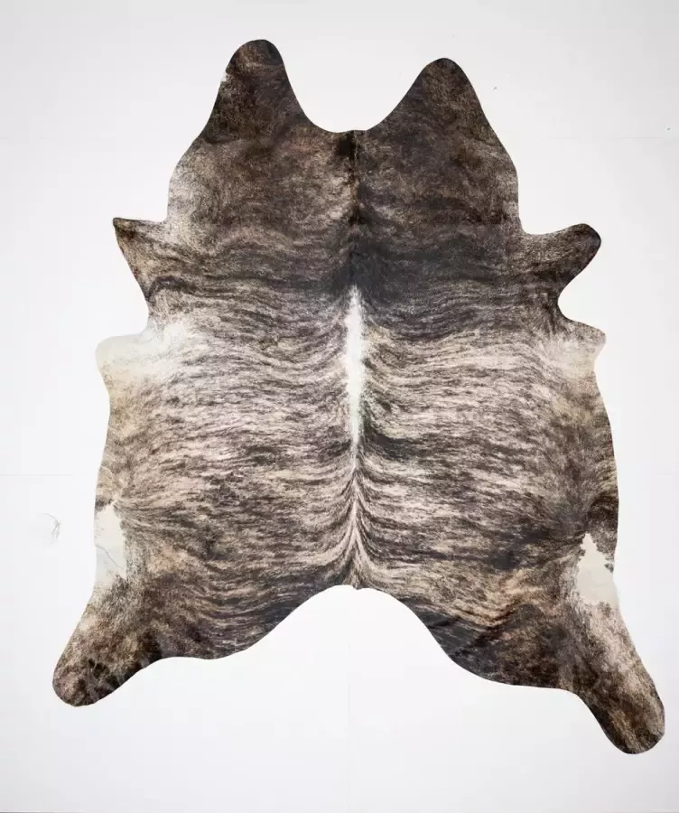 Koelap Koeienhuid Vloerkleed Bruin Brindle 225 x 260 cm 1005061