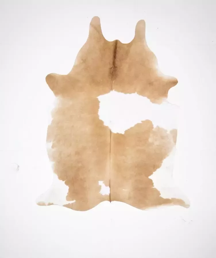 Koelap Koeienhuid Vloerkleed Bruin Egaal 180 x 220 cm 1005122