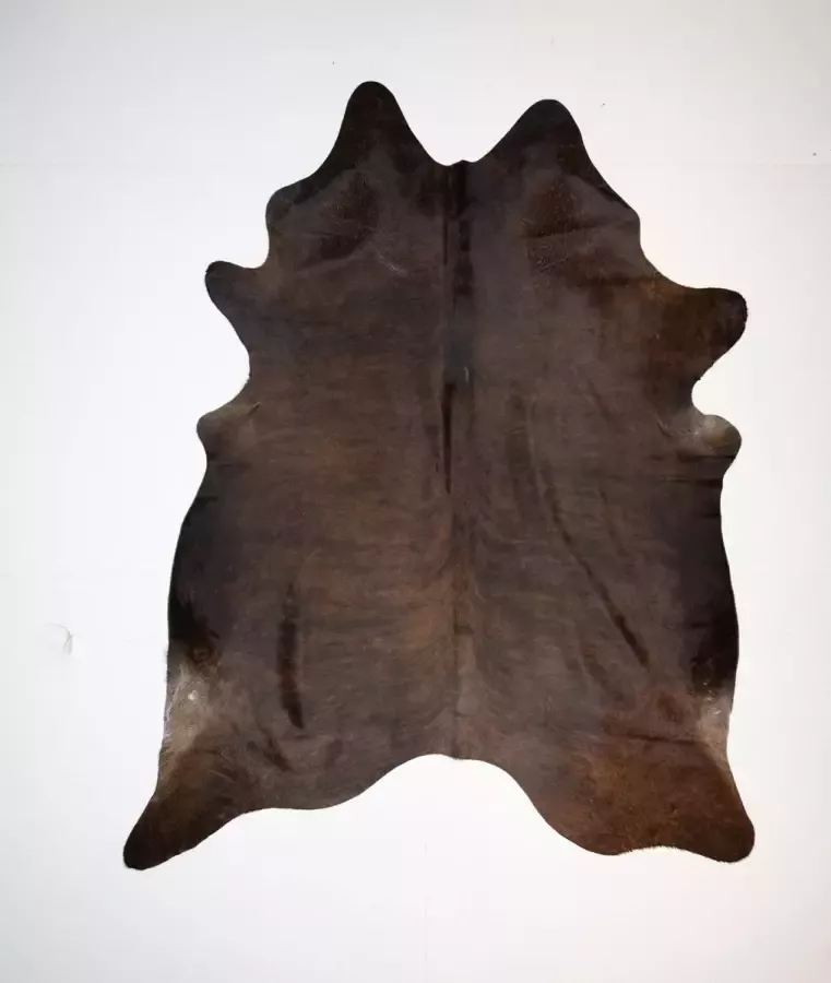 Koelap Koeienhuid Vloerkleed Bruin Egaal 190 x 235 cm 1004386