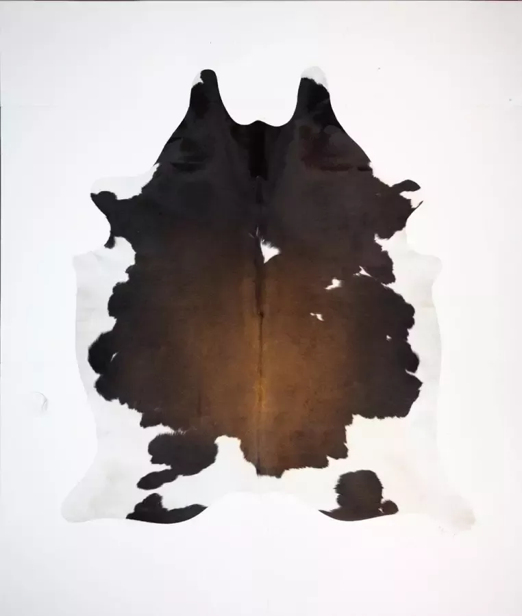 Koelap Koeienhuid Vloerkleed Bruin Egaal 195 x 225 cm 1004891