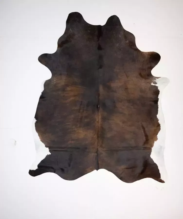 Koelap Koeienhuid Vloerkleed Bruin Egaal 195 x 230 cm 1004328