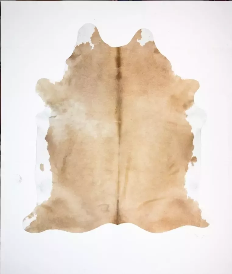 Koelap Koeienhuid Vloerkleed Bruin Egaal 200 x 225 cm 1005014
