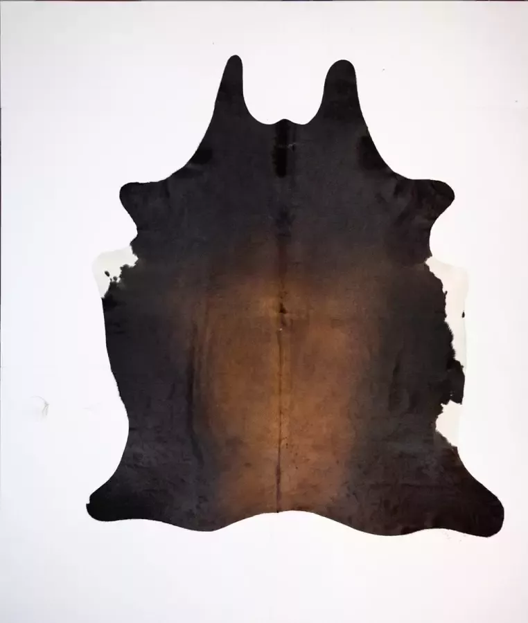 Koelap Koeienhuid Vloerkleed Bruin Egaal 200 x 230 cm 1004896