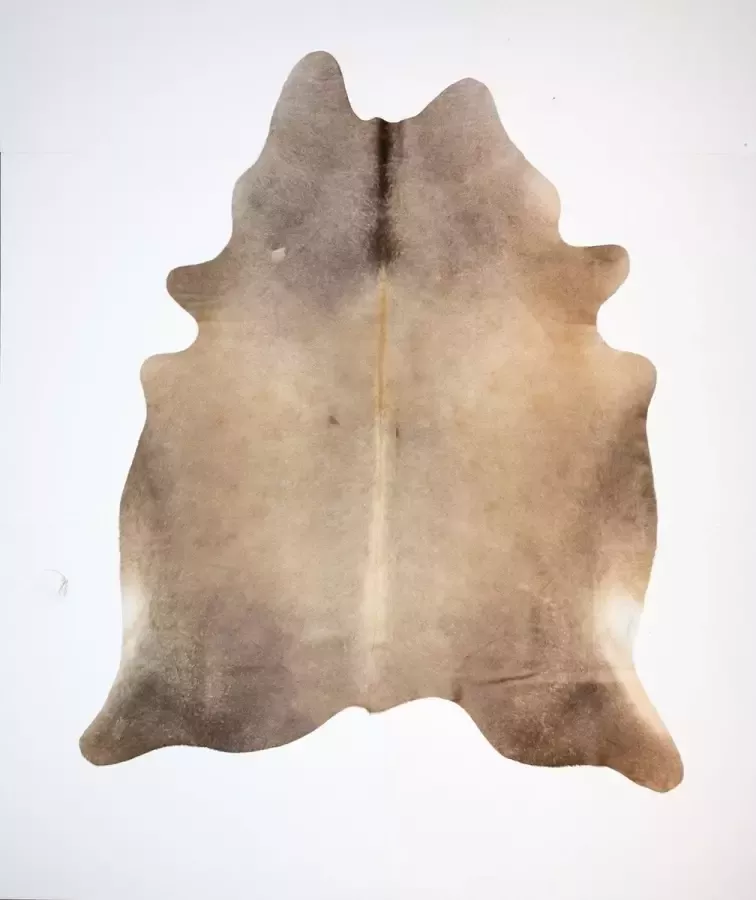 Koelap Koeienhuid Vloerkleed Bruin Egaal 200 x 240 cm 1004842
