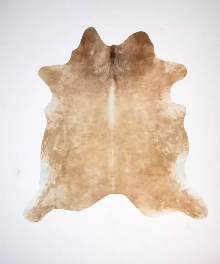 Koelap Koeienhuid Vloerkleed Bruin Egaal 205 x 220 cm 1004325