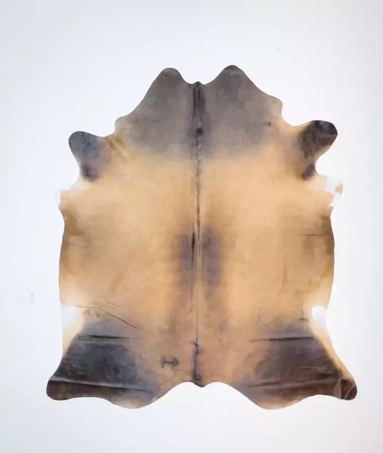 Koelap Koeienhuid Vloerkleed Bruin Egaal 205 x 225 cm 1004457