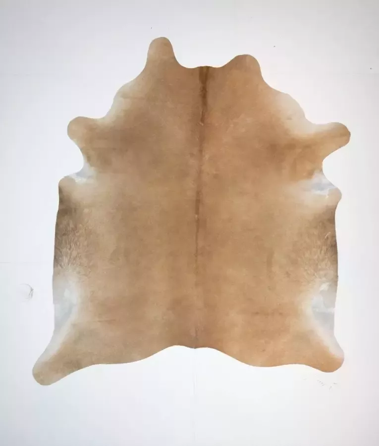 Koelap Koeienhuid Vloerkleed Bruin Egaal 205 x 225 cm 1004590