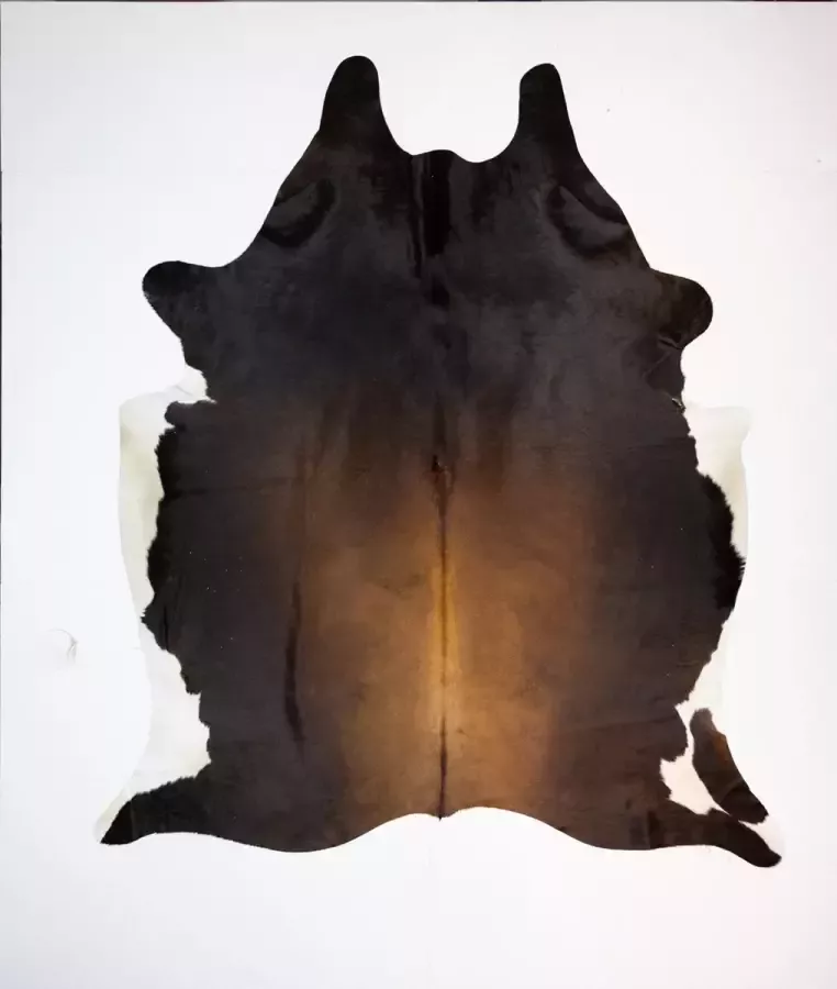 Koelap Koeienhuid Vloerkleed Bruin Egaal 205 x 245 cm 1004893