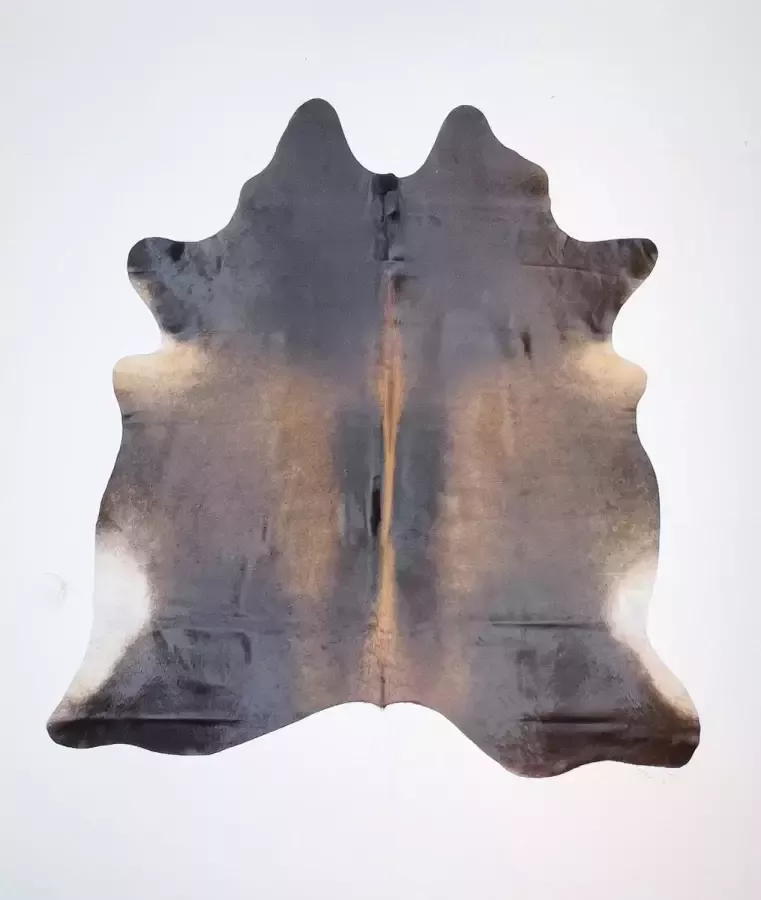 Koelap Koeienhuid Vloerkleed Bruin Egaal 210 x 220 cm 1004485