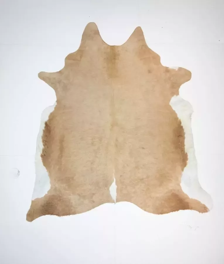Koelap Koeienhuid Vloerkleed Bruin Egaal 210 x 220 cm 1004604