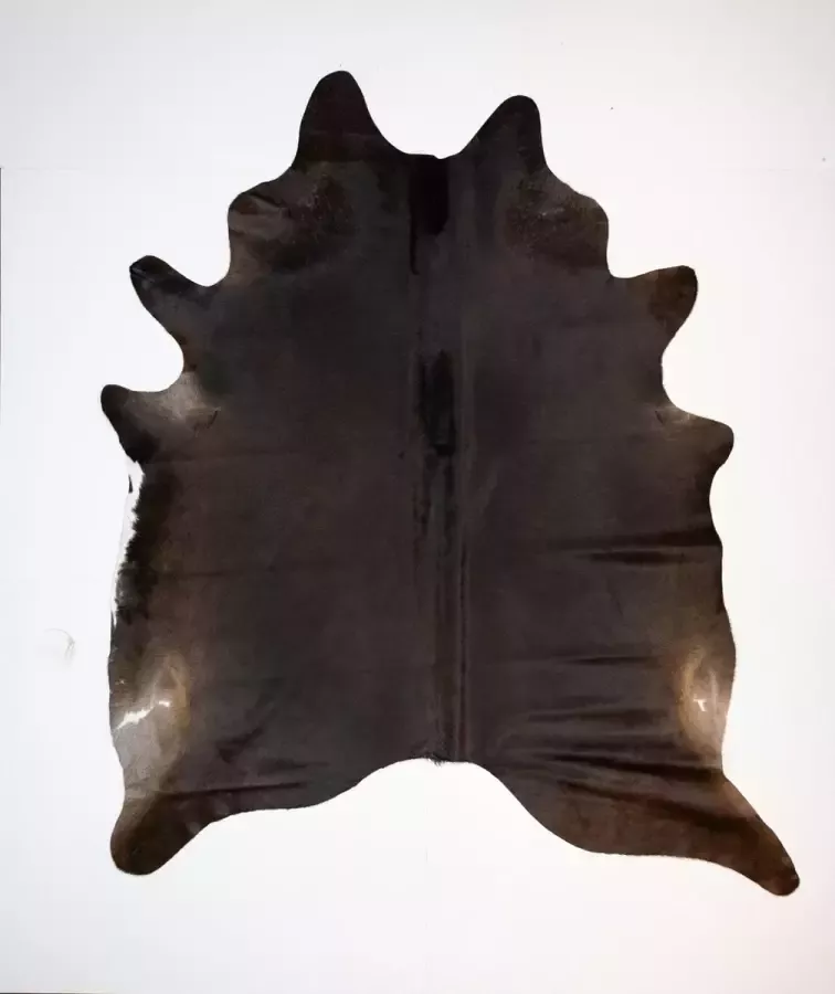 Koelap Koeienhuid Vloerkleed Bruin Egaal 210 x 245 cm 1004871