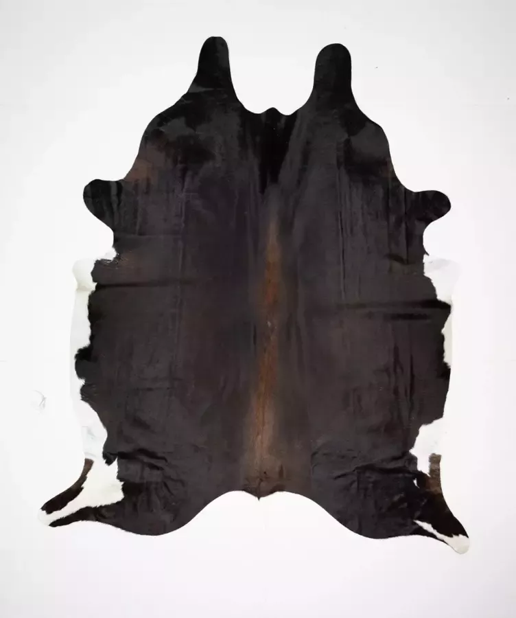 Koelap Koeienhuid Vloerkleed Bruin Egaal 210 x 245 cm 1005119