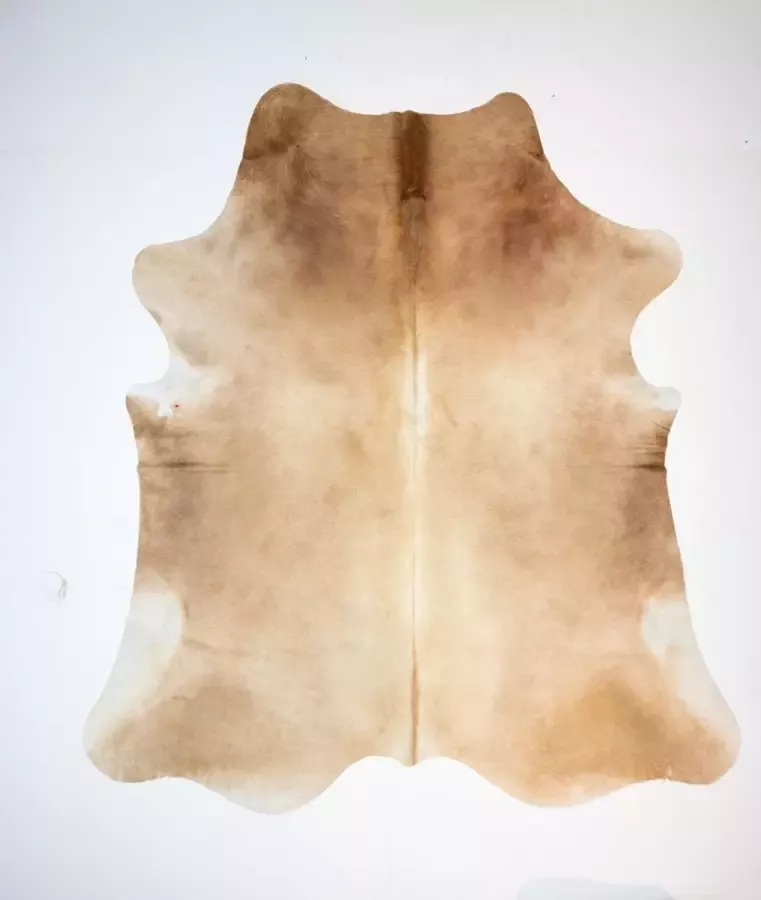 Koelap Koeienhuid Vloerkleed Bruin Egaal 215 x 235 cm 1004449
