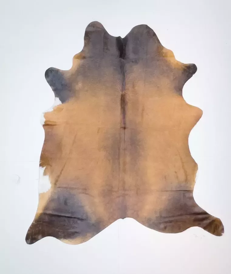 Koelap Koeienhuid Vloerkleed Bruin Egaal 215 x 235 cm 1004455