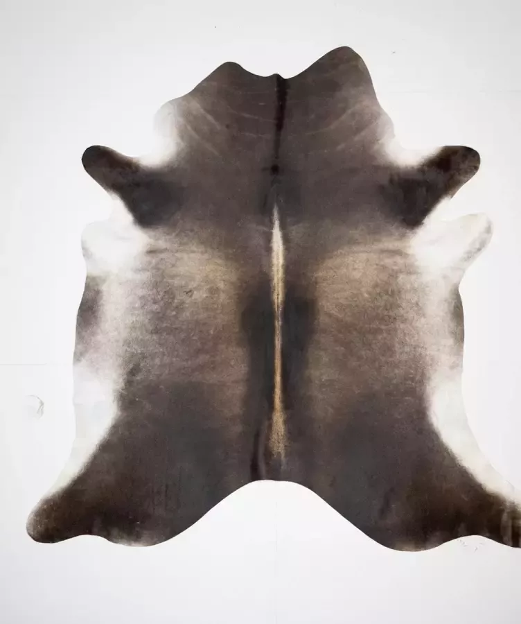 Koelap Koeienhuid Vloerkleed Bruin Egaal 235 x 240 cm 1005028