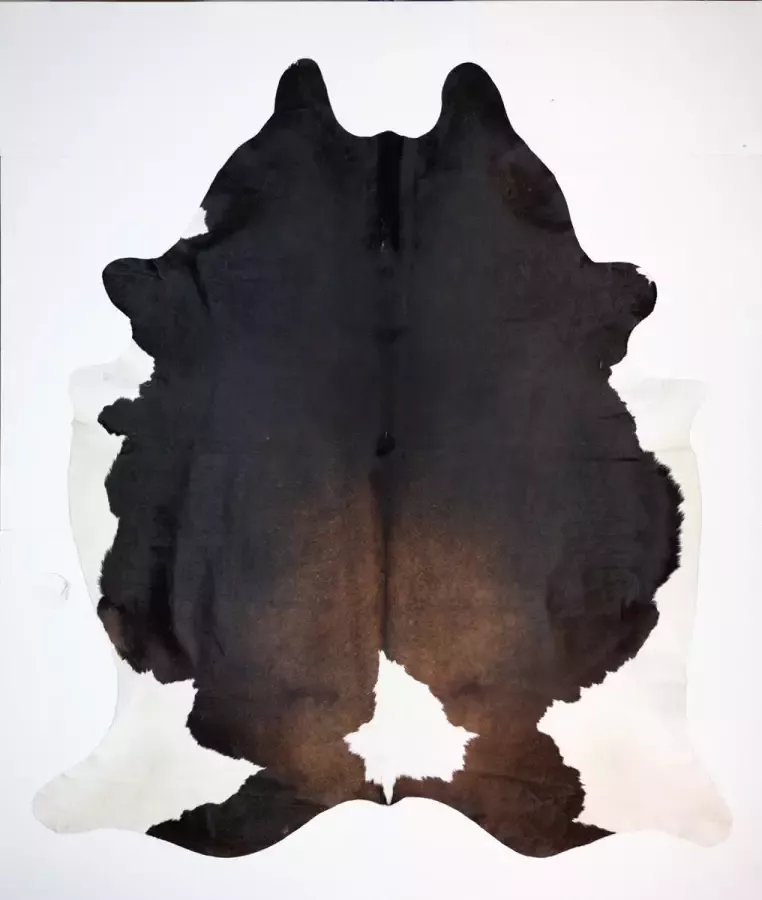 Koelap Koeienhuid Vloerkleed Bruin Egaal XL 230 x 260 cm 1004884