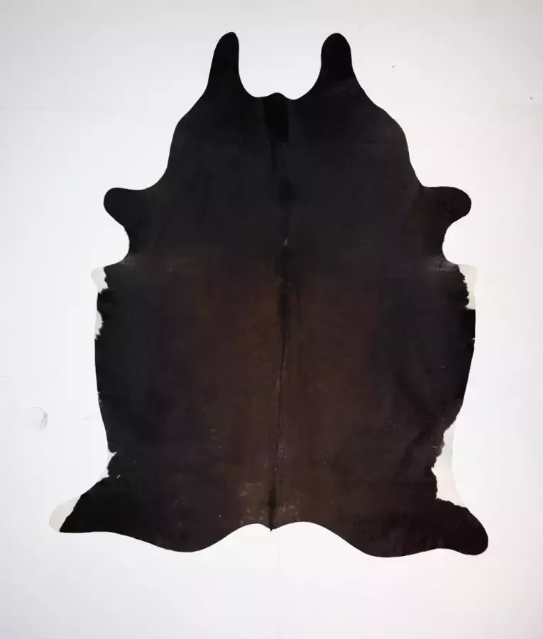 Koelap Koeienhuid Vloerkleed Bruinwit Egaal 200 x 240 cm 1004611