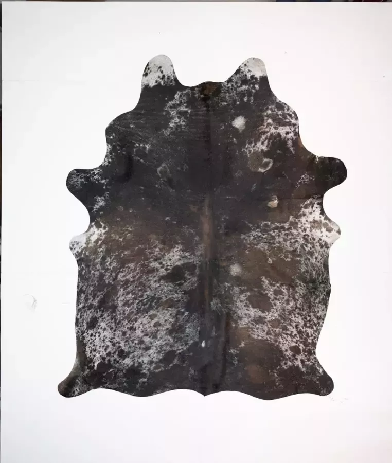 Koelap Koeienhuid Vloerkleed Bruinwit Gevlekt Salt & Pepper 185 x 220 cm 1005018