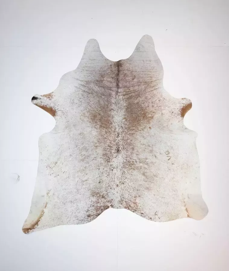 Koelap Koeienhuid Vloerkleed Bruinwit Gevlekt Salt & Pepper 205 x 215 cm 1004033