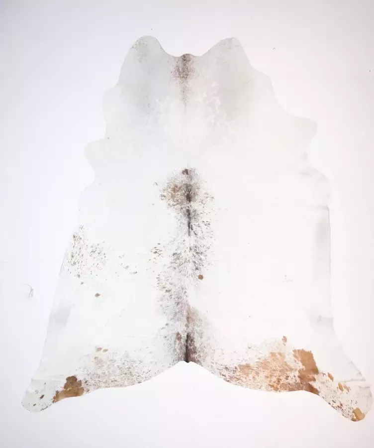 Koelap Koeienhuid Vloerkleed Bruinwit Gevlekt Salt & Pepper 235 x 255 cm 1004258