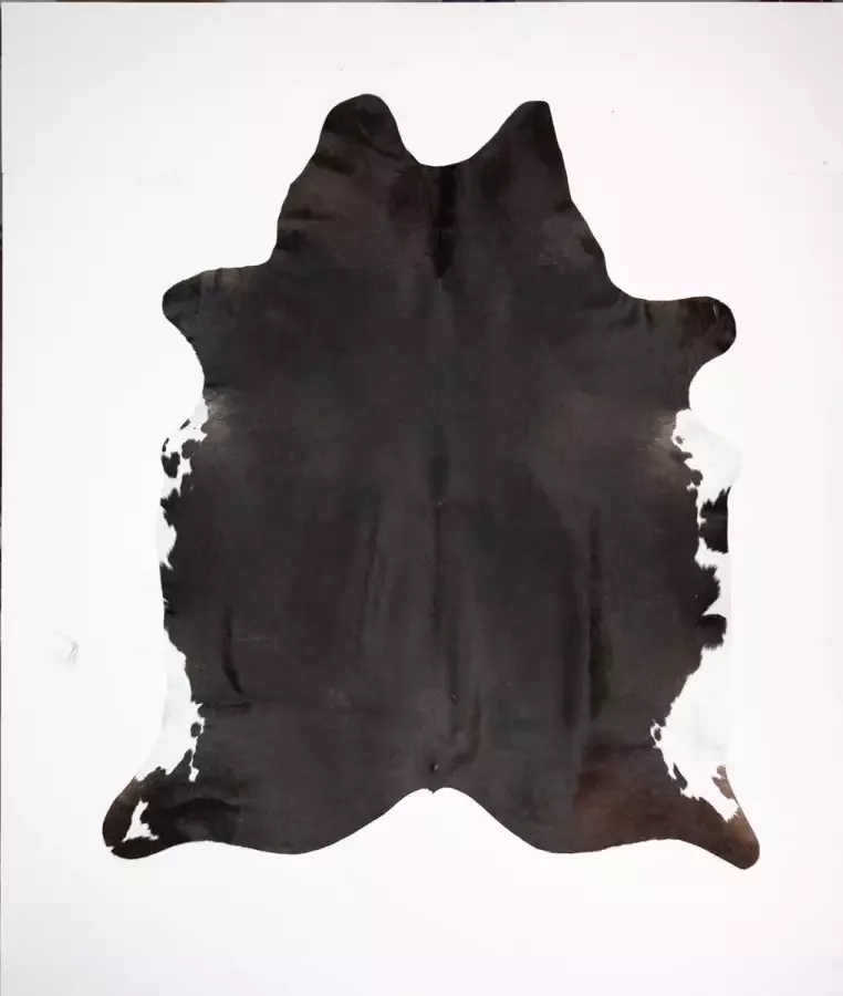 Koelap Koeienhuid Vloerkleed Zwartwit Egaal 195 x 230 cm 1004959