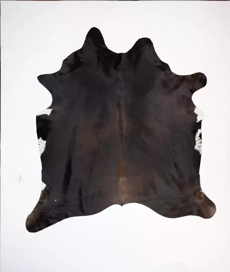 Koelap Koeienhuid Vloerkleed Zwartwit Egaal 210 x 225 cm 1004960