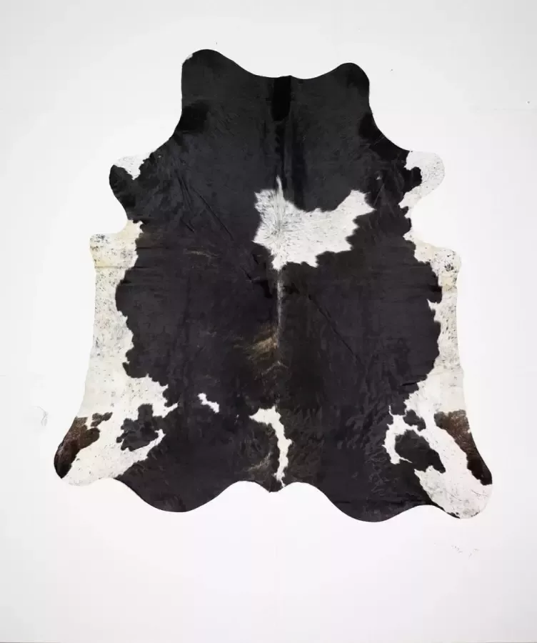 Koelap Koeienhuid Vloerkleed Zwartwit Gevlekt 205 x 215 cm 1005068