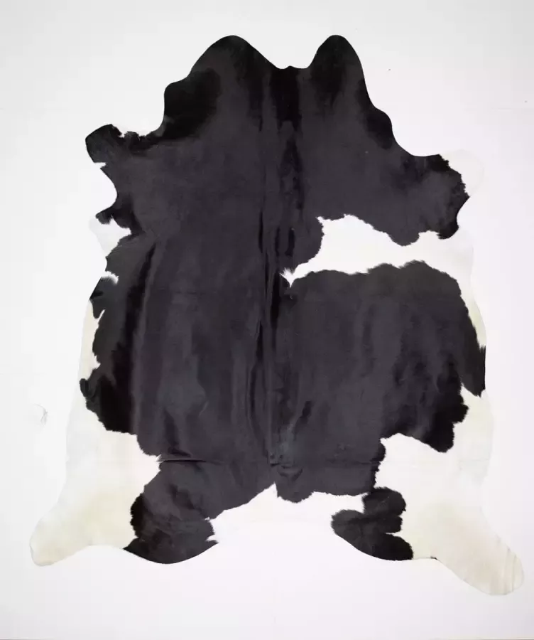 Koelap Koeienhuid Vloerkleed Zwartwit Gevlekt 230 x 255 cm 1005078