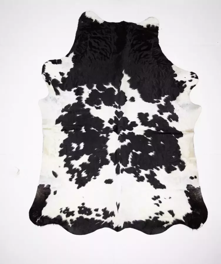 Koelap Koeienhuid Vloerkleed Zwartwit Gevlekt XL 200 x 250 cm 1005154