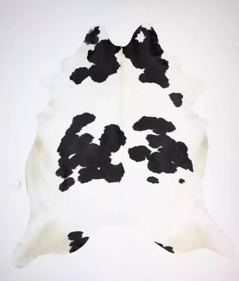 Koelap Koeienhuid Vloerkleed Zwartwit Gevlekt XL 235 x 255 cm 1004691