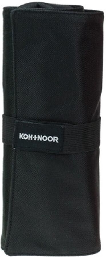 Koh-i-Noor DJTB-24 schooletui Zachte etui Stof Weefsel Zwart